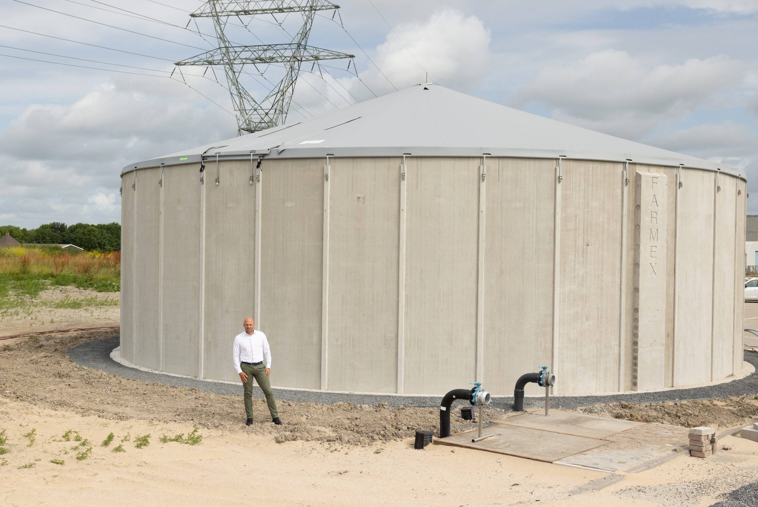 Sustainable cheese-making stories: Tijs on wastewater treatment plant 2