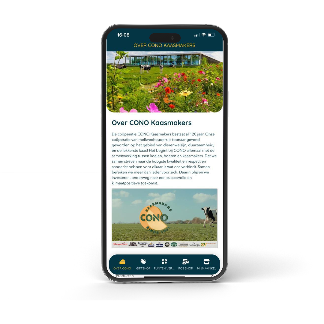 CONO app CONO Kaasmakers